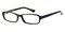 Lagrange Black Rectangle Acetate Eyeglasses