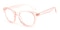 Cornelia Pink Round TR90 Eyeglasses
