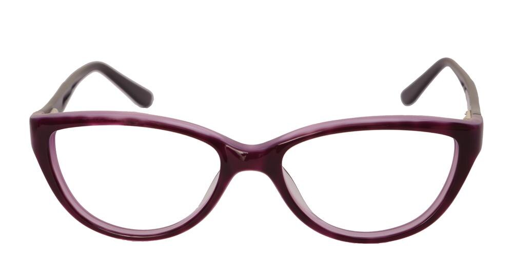 Myra Purple Cat Eye Acetate Eyeglasses