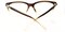 Philadelphia Brown Classic Wayframe Plastic Eyeglasses