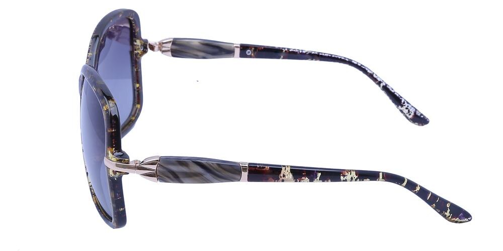 Catherine Tortoise Classic Wayframe Plastic Sunglasses