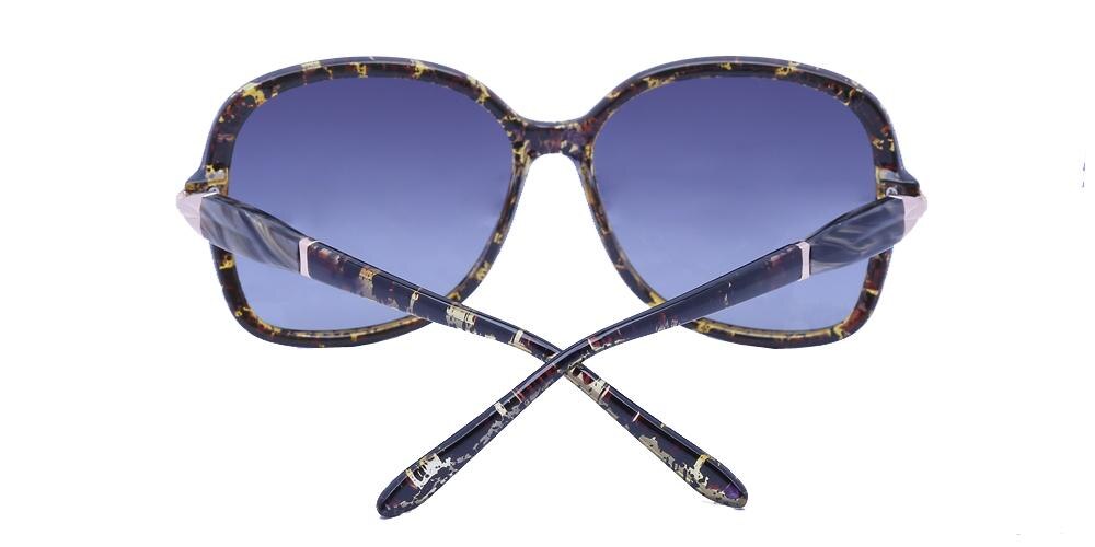 Catherine Tortoise Classic Wayframe Plastic Sunglasses