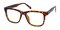 Broadmoor Tortoise Square Plastic Eyeglasses