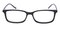 Balboa Black Rectangle Acetate Eyeglasses