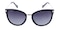 Modesty Black Classic Wayframe Plastic Sunglasses