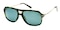 Brady Tortoise Aviator Plastic Sunglasses