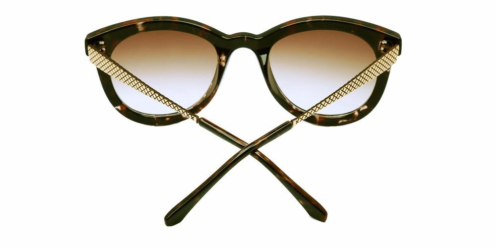 Florence Tortoise Classic Wayframe Plastic Sunglasses