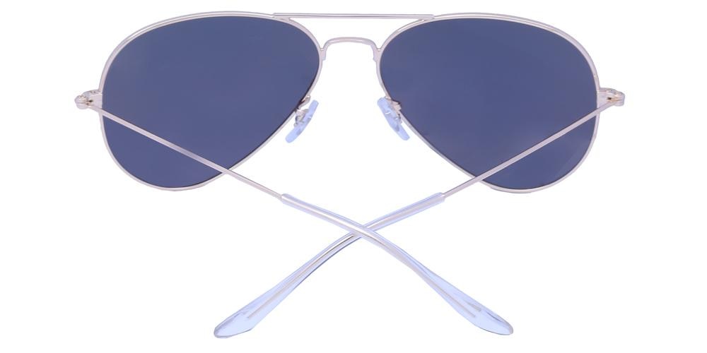 Beacon Golden/Green Aviator Metal Sunglasses