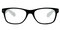 Grove Black/White Classic Wayframe Plastic Eyeglasses
