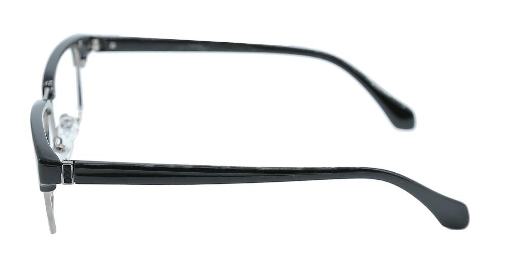 Camino Black Rectangle TR90 Eyeglasses