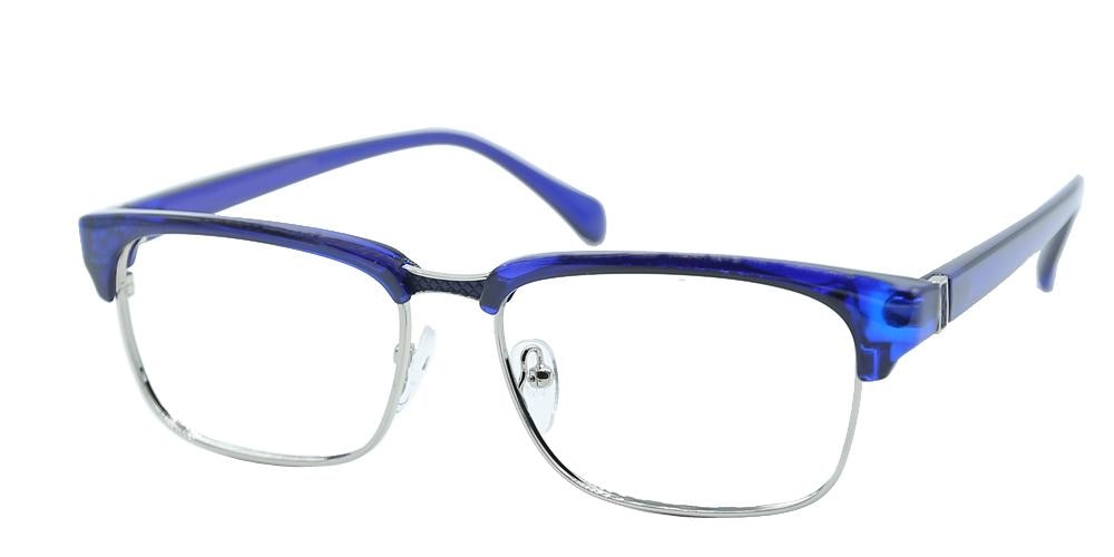 Camino Blue Rectangle TR90 Eyeglasses