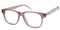 Chato Brown/Crystal Classic Wayframe Acetate Eyeglasses