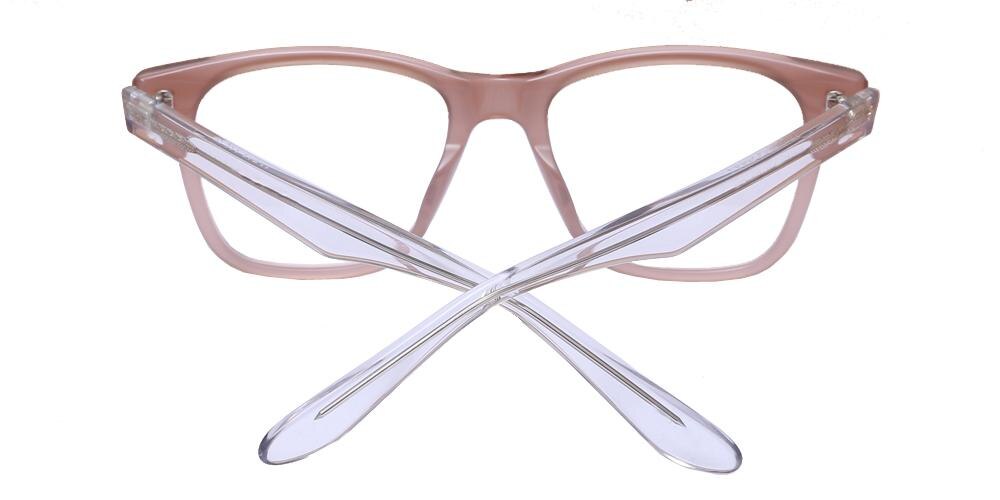 Chato Brown/Crystal Classic Wayframe Acetate Eyeglasses