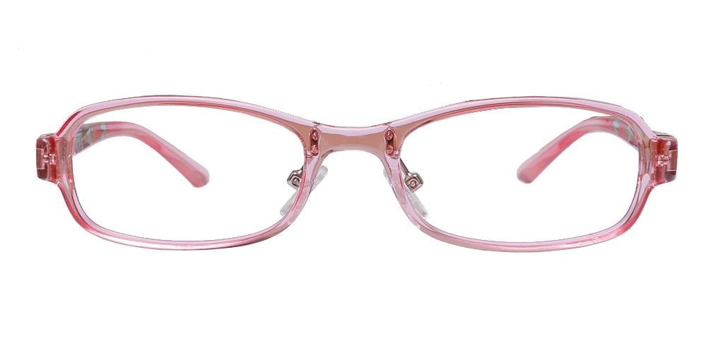 Cynthia Pink Oval TR90 Eyeglasses