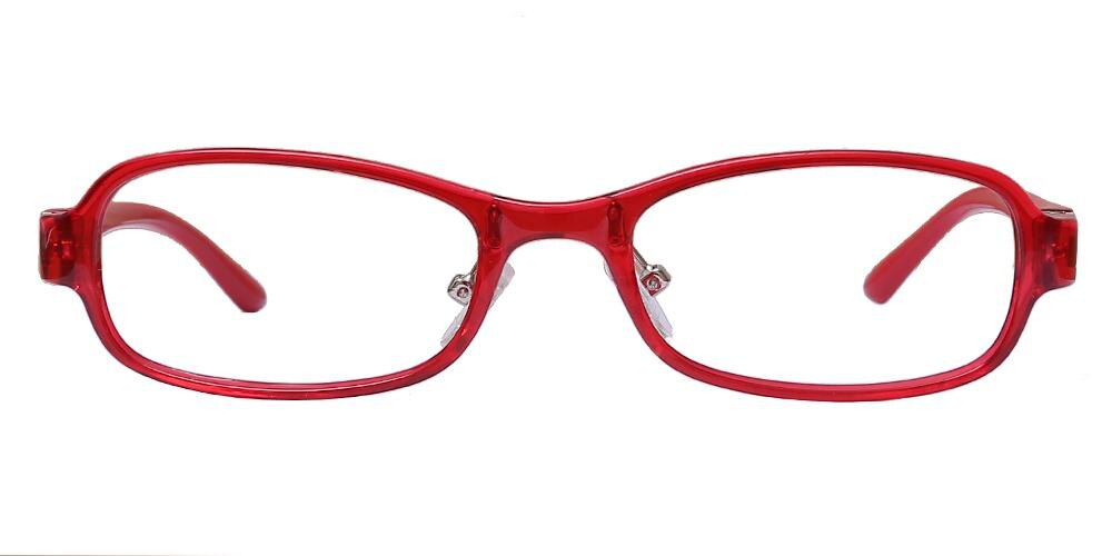 Cynthia Red Oval TR90 Eyeglasses