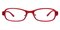 Cynthia Red Oval TR90 Eyeglasses