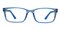 Alberta Blue Rectangle TR90 Eyeglasses