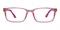 Alberta Pink Rectangle TR90 Eyeglasses