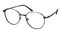 Fairfax Bronze Round Metal Eyeglasses
