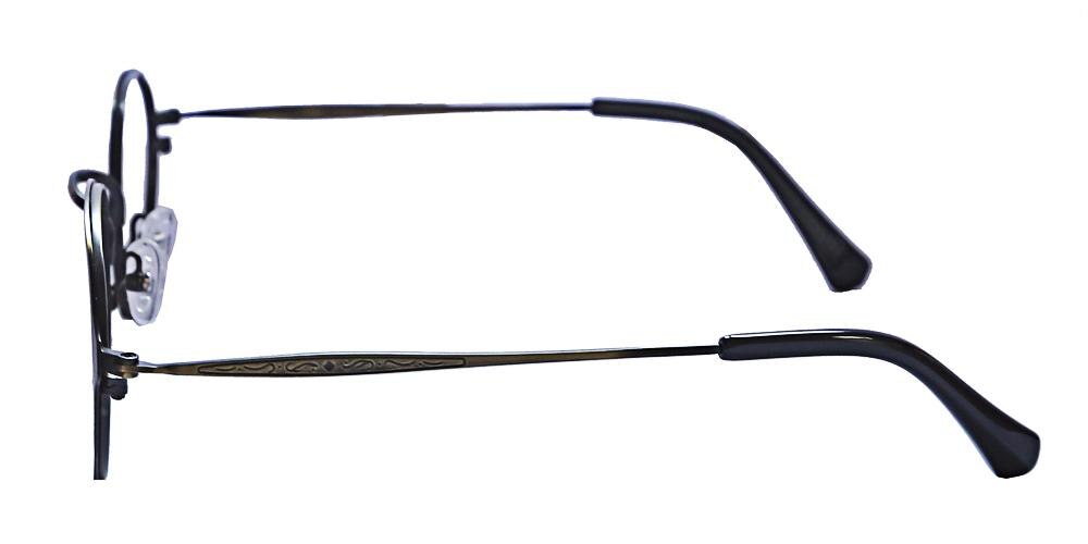 Wilshire Bronze Round Metal Eyeglasses