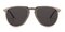 Scorpio Gunmetal Classic Wayframe Metal Sunglasses