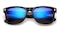 Libra Black Classic Wayframe Plastic Sunglasses