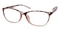 Lena Tortoise Oval TR90 Eyeglasses
