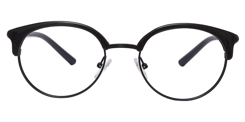 Colorado Black Round TR90 Eyeglasses