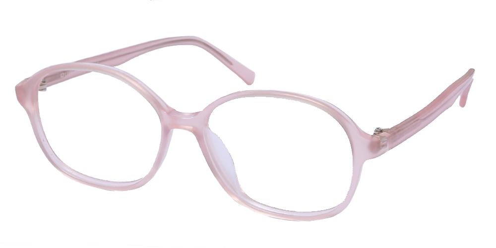 Scottsdale Pink Round Acetate Eyeglasses
