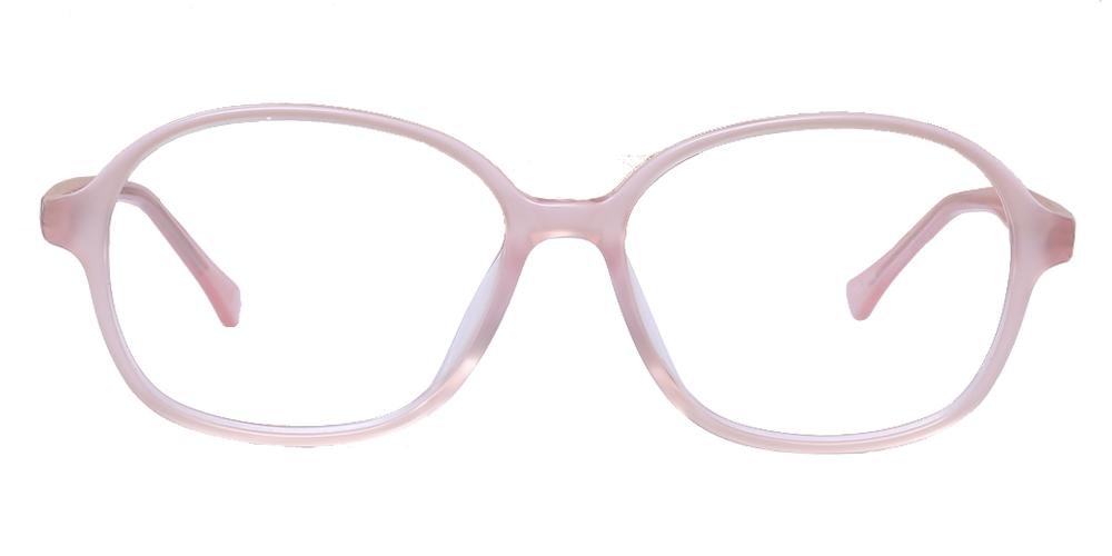 Scottsdale Pink Round Acetate Eyeglasses