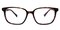 Buckeye Tortoise Rectangle Acetate Eyeglasses