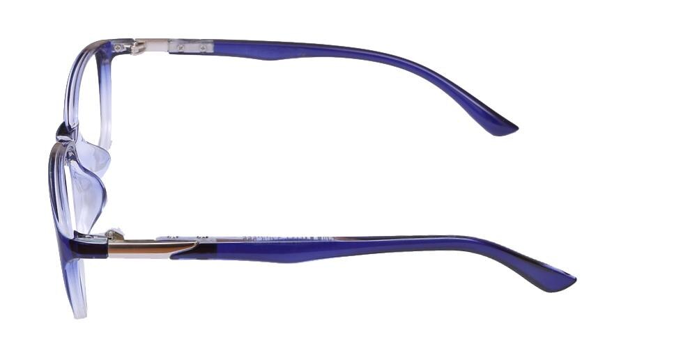 Lena Blue Oval TR90 Eyeglasses