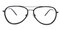 Dana Black/Gray Aviator TR90 Eyeglasses