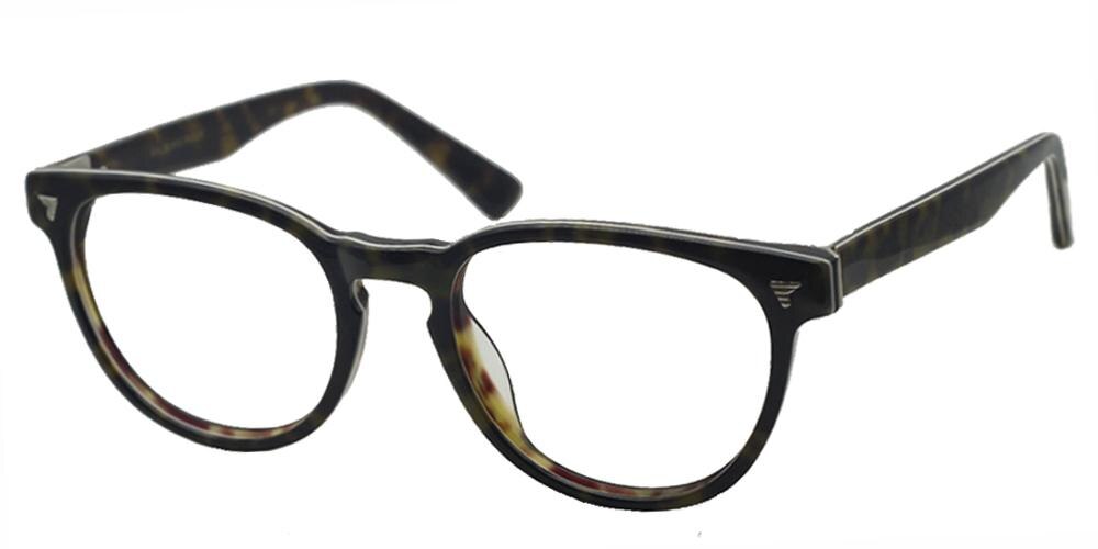 Kansas Tortoise Classic Wayframe Acetate Eyeglasses