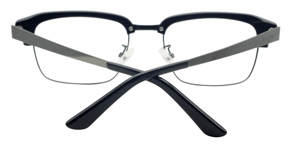 Broderick Black Rectangle Acetate Eyeglasses