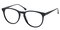 Shreve Black Classic Wayframe Acetate Eyeglasses