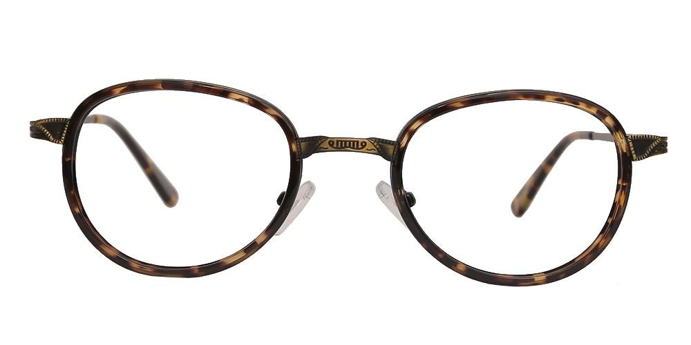 Anza Tortoise Round TR90 Eyeglasses