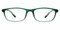 Lina Green Rectangle TR90 Eyeglasses