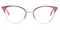 Shreveport Pink Cat Eye Metal Eyeglasses