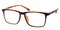 Reno Brown Rectangle TR90 Eyeglasses