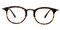 Frederick Tortoise Round TR90 Eyeglasses