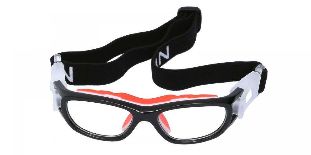 Dempsey Black Oval Plastic Eyeglasses