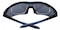 Geoffrey Blue Rectangle Plastic Eyeglasses