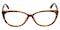 Glassesshop Womens Fashion Oversized  Cateye or High Pointed Eyewear Vintage Inspired-Tortoise Tortoise Cat Eye Plastic Eyeglasses