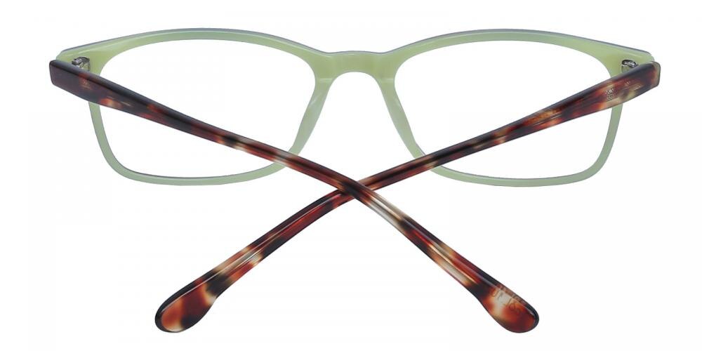 Newark Multicolor Rectangle Acetate Eyeglasses