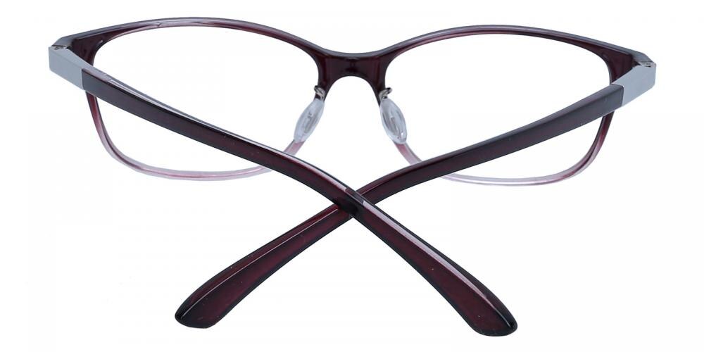 Muskegon Purple/Crystal Oval TR90 Eyeglasses