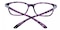 Salisbury Purple Oval TR90 Eyeglasses