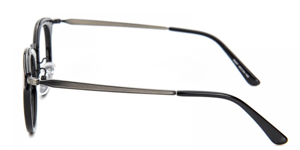 Frederick Black Round TR90 Eyeglasses