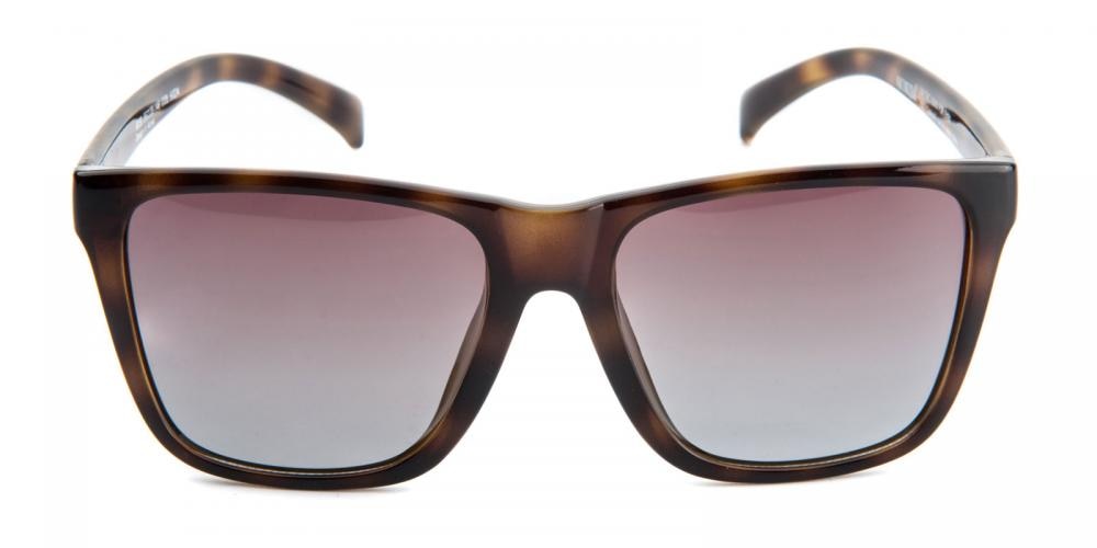Mcalester Tortoise Square Metal Sunglasses