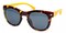 Pasadena Tortoise/Yellow Round Plastic Sunglasses